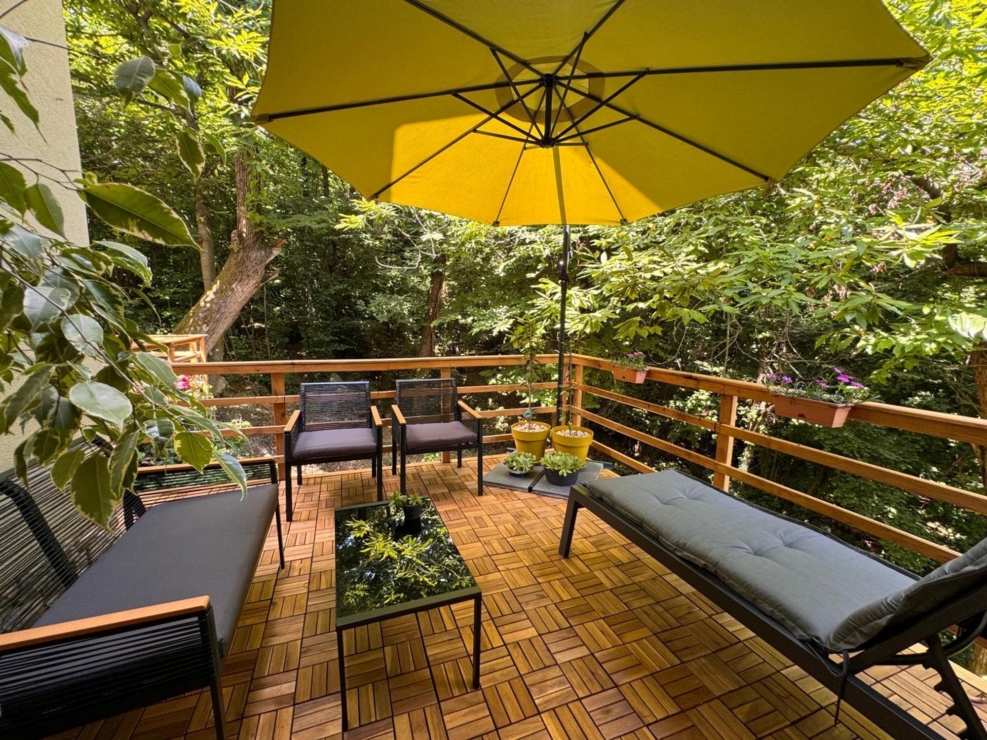 Apartment With A Terrace Forest Home Lullula Veprinac Экстерьер фото