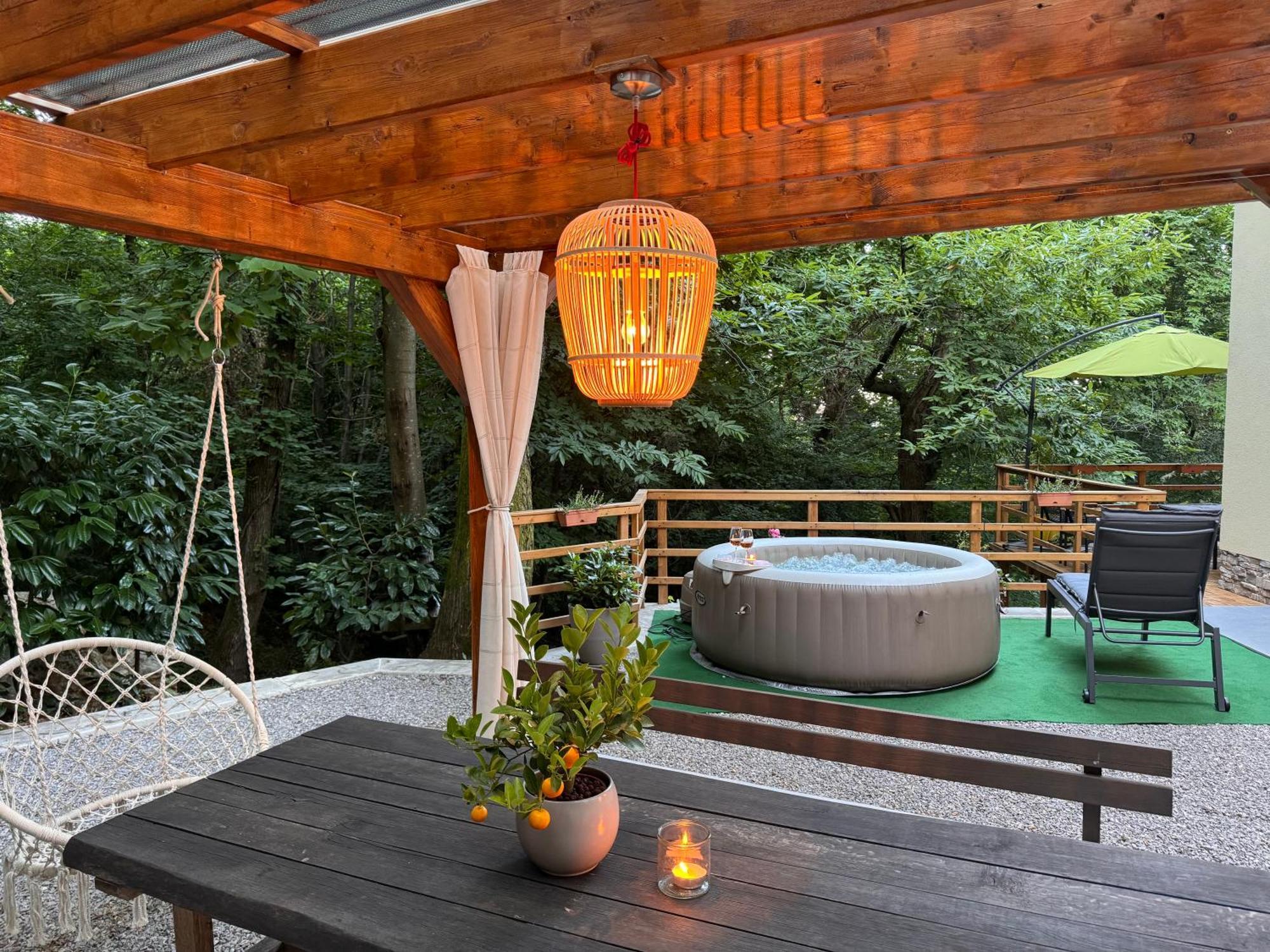 Apartment With A Terrace Forest Home Lullula Veprinac Экстерьер фото